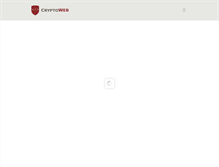 Tablet Screenshot of cryptoweb.com